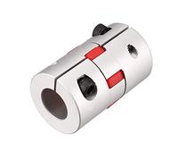 sourcing map Coupleur Arbre 20mm à 20mm Alésage L66 x D40 Flexible Accouplement Joint pour Servo Moteur Pas à Pas