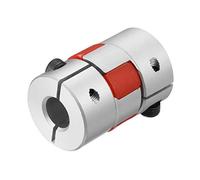 sourcing map Coupleur Arbre 8mm à 10mm Alésage L30 x D20 Flexible Accouplement Joint pour Servo Moteur Pas à Pas