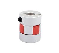 sourcing map Coupleur Arbre Accouplement élastique 10mm à 10mm 25mm Dia 30mm Longue