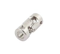 sourcing map Coupleur arbre joint en U de 4mm à 6mm de diamètre intérieur