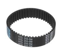 sourcing map Courroie de Distribution en Caoutchouc HTD-5M de 255 mm de Circonférence Extérieure x 20 mm de Largeur x 3,6 mm de Hauteur, avec 51 Dents en Boucle Fermée, Pas de 5 mm.