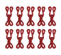 sourcing map Couture crochet et Œil, 12pcs - Polyester Couvert Couture crochet et Yeux Fermeture pour Vêtements, Soutien-gorge, Jupe, Couture DIY Artisanat (Vin Rouge, 27mm Longueur)
