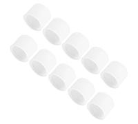 sourcing map Couvercle de protection anti-poussière pour connecteur femelle RCA en silicone transparent 10pcs