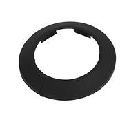 sourcing map Couvercle de Tuyau d'eau Radiateur à Bride Murale en Plastique 75 mm Noir