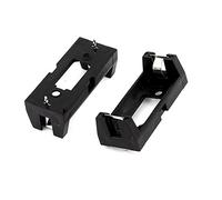 sourcing map CR123A Lithium Batterie Support Boîte Clip Boîtier avec PCB Souder Fil 2Pcs