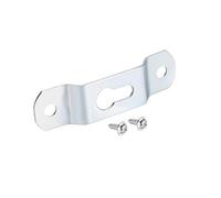 sourcing map Crochet Cadre Photo Plaque suspendre Trou Serrure 49mm x 13mm Vis 20Pcs (Argenté)