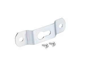 sourcing map Crochet Cadre Photo Plaque suspendre Trou Serrure 49mm x 13mm Vis 20Pcs (Argenté)