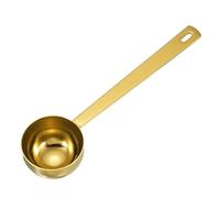sourcing map Cuillère à mesurer de 30 ml à long manche pour café moulu, thé, sucre, cuisine, pâtisserie, doré
