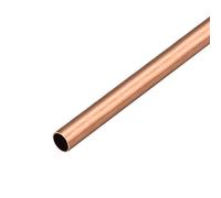 sourcing map Cuivre Rond Tube Tuyau 9mm Extérieur Diamètre x 8mm Intérieur Diamètre 500mm Long