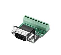 Sourcing Map D-sub Connecteur de carte de dérivation sans soudure Groupe 1, DB9-Male-To RS232/485