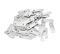 sourcing map d'assemblage plaques Connecteur coin TV fixation plat 34mmx10mm 50pcs