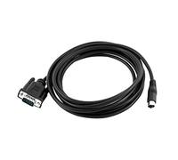 sourcing map DB9 9 broches mâle à mini din 8 broche mâle connecteur adaptateur convertisseur câble 2,8 m