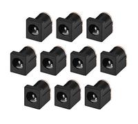 sourcing map DC-012 5.5mmx2.1mm DC Prise Alimentation 3broche connecteur Femelle Panneau 10Pcs