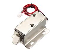 sourcing map DC 12V 0.8A 11.4mm Électromagnétique Solénoïde Électrique Porte Serrure