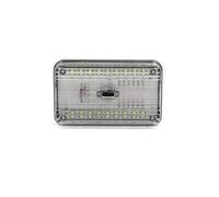 sourcing map DC 12V 36 SMD LED Blanc toit dôme rectangulaire plafonnier pour intérieur voiture