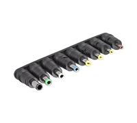 sourcing map DC Puissance Adaptateur Kit 8Pcs 5.5 x 2.1mm Jack Convertisseur Connecteur Barillet Set
