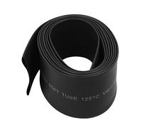 sourcing map Dia 28mm 2:1 tube thermorét gaine tube fil noir câble 2m long