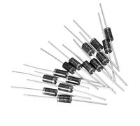 sourcing map Diode de redressement Schottky 3A 1000V Diodes de silicium électroniques 15pcs pour 1N5408