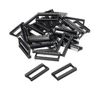 sourcing map DIP IC Puce Prise Adaptateur Plat Broche 32P 2.54mm Pas 15mm IC Prise pour PCB Tableau Chip, 30 Paquet