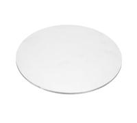 sourcing map Disque en acier inoxydable de 150 x 4 mm pour estampage circulaire en métal - Pour travaux manuels, estampage, ponçage, gravure laser et fabrication de bijoux - Argenté