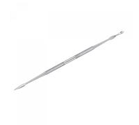 sourcing map Double Extrémité Cire Sculpture Outil, Acier Inox Lance Point & Lisse Scoop Céramique Polymère Poterie Main Outil pour Façonner Modèleage