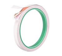 sourcing map Double-Sided Conductive Ruban Cuivre Bobine Ruban 10mm x 5m/16.4pi pour EMI Shielding 1Pcs