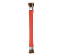 sourcing map Double-Tête Téléphone Carte Mère IC Nettoyage Brosse 12x15mm Poils Cheveux Antistatique ESD Brosse Nettoyant pour Ordinateur Téléphone, 148mm Longueur, Rouge