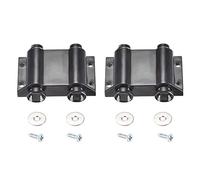 sourcing map Double Touche Loquet Magnétique Pression Loquet pour Cabinet Placard 2Pcs