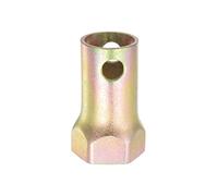 sourcing map Douille d'écrou de broche 46 mm 6 points pour roulement de roue