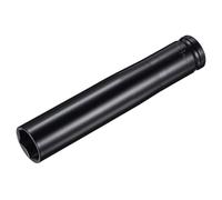 sourcing map Douille Impact 21mm 1/2" Empreinte Profondeur Traité thermiquement douille à choc CR-V Acier 150mm (6") Longueur 6 points Dimensions métriques