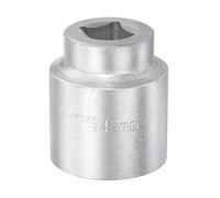 sourcing map Douille Impact 42mm Standard 3/4 Pouce Carré Entraînement 12 Point Alliage Acier