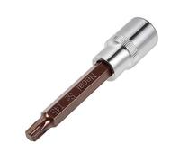 sourcing map Douille Torx T45 1/2" Acier S2 Longueur 100 mm