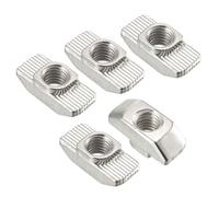 sourcing map Écrou à Rainure en T Coulissant filetage M6 Pour 4040 série Aluminum Extrusion Profile 15Pcs