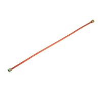 sourcing map Écrou hexagonal G1/8 Longueur 400 tuyau échappement remplacement compresseur Air ton Cuivre