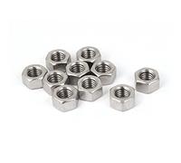 sourcing map Écrous Hexagonaux Hexagone Écrou Filetage 3/8"-16 UNC en Acier Inoxydable 304 10Pcs