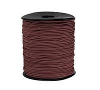 sourcing map Elastique Corde Extensible Corde 1.5mm 109 Yards Foncé Marron pour Artisanats, Bijoux Création, Bracelets, Colliers, Perlage