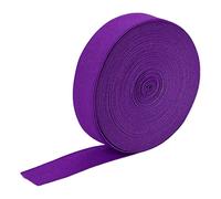 sourcing map Élastiques Bandes pour Couture 1" 10 Yards Violet Tricot Élastique Bobine Haute Élasticité pour Perruques, Ceinture, Pantalon