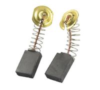 sourcing map Électrique Charbon Moteur Carbone Brosse Rechanges 17mm x 11mm x 5mm 8Pcs