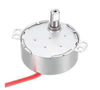 sourcing map Électrique Moteur Synchrone Moteur Plaque Tournante Synchrone Moteur AC 24V 50/60Hz 4W CCW/CW Direction 0.8-1RPM