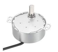 sourcing map Électrique Moteur Synchrone Unique Plat Axis AC 220-240V CCW/CW 5-6RPM