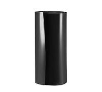 sourcing map Emballage Batterie Gaine Thermorétractable 220mm Plat Largeur 140mm Diamètre 3 Mètres PVC Enveloppes Tube Thermorétractable pour Grande Batterie Paquet Noir
