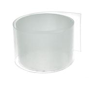 sourcing map Emballage Batterie Gaine Thermorétractable 45mm Plat Largeur 1M Longueur PVC Thermorétractableable Tuyau Transparent pour Capacitif Batterie