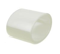 sourcing map Emballage Batterie Gaine Thermorétractable PVC Thermorétractable Tuyau Tube 55mm Plat Largeur pour AAA Puissance Fournitures 2m Longueur Transparent