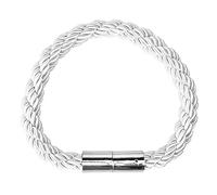 sourcing map Embrasses à Rideaux Fenêtre Magnétique Attache de Rideau Corde Pour Décoration Bureau Maison 21,7" Rideau Retenues Clips blanc 1 PCS