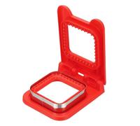 sourcing map Emporte-pièce carré pour sandwichs et boîte à bento Rouge