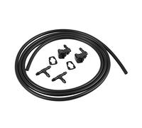 sourcing map Ensemble Buse de Lave-Glace Pare-Brise pour Jeep Grand Cherokee Jet de Pulvérisateur Essuie-Glace Tuyau Raccord 55372143