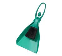 sourcing map Ensemble mini pelle et balayette, petit balai et pelle à poussière pour bureau, tables, canapés, claviers, outils de nettoyage à domicile, bleu vert