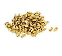 sourcing map Entretoise Hexagonale Filetage Mâle À Femelle M3x5+4mm 100Pcs | Laiton