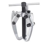 sourcing map Extracteur d'engrenage à 3 mâchoires pour roulements, poulies enlevées, dispositif de levage séparé en acier à haute teneur en carbone 6,3 cm