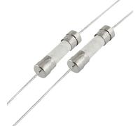 sourcing map F5A 5A 250V Cylindrique 5 x 20mm Céramique Fusible 10 Pcs